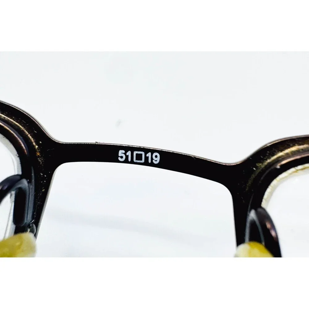 Perry Ellis Eyeglasses Men Brown Half Rim PE-890-3 Rectangle 51-19-130
